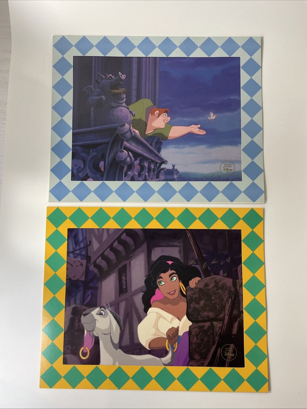 The Hunchback of Notre Dame Special Edition Disney Prints Quasimodo & Esmerelda